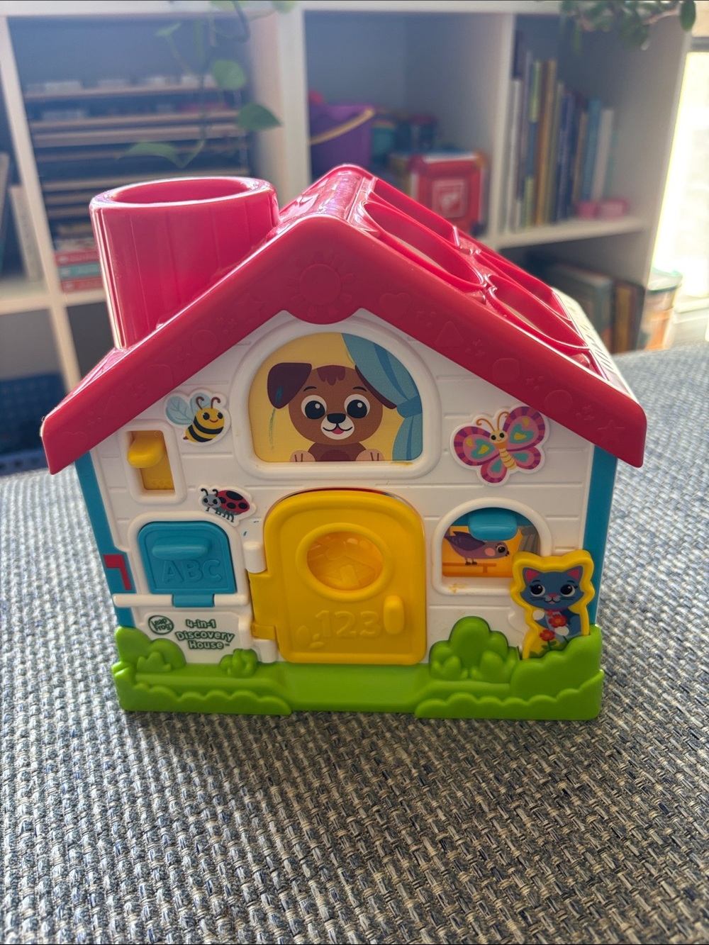 LeapFrog 4-in-1 Discovery House Interactive Playhouse Toy | Ages 1-3